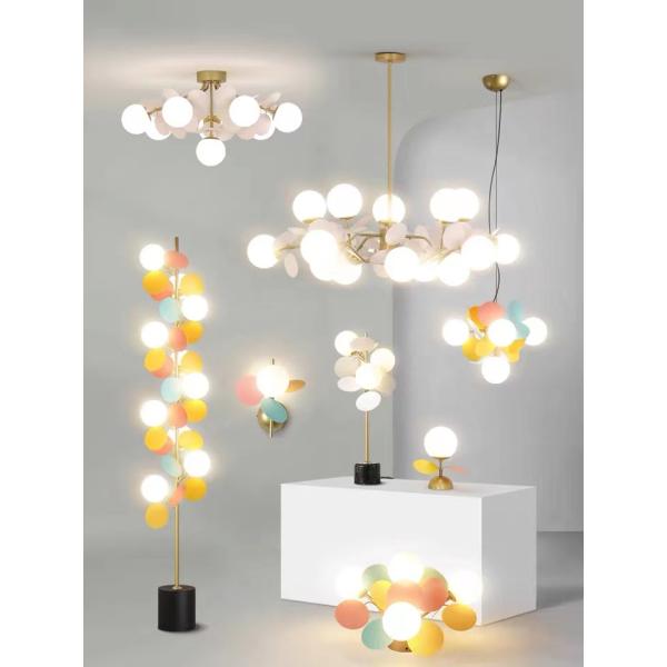 Modern kid room colorful pendant lamp drop down factory inspection pendant light fixtures