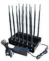 China All bands mobile phone signal jammer 12 antennas on sale