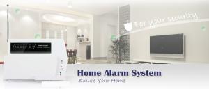 China Easy Handle Auto Dialer Landline PSTN LED Wireless House Security Alarm System on sale