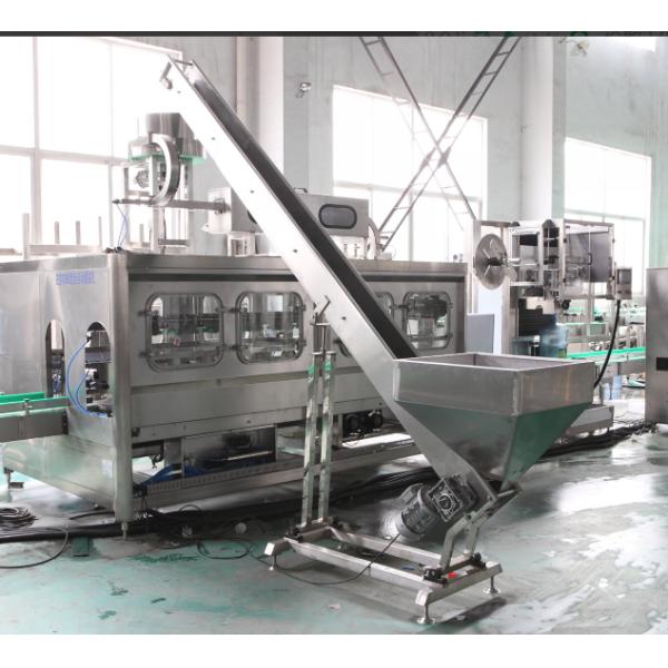 Filling Line 3 4 5 Gallon Mineral Water Bottle Packing Machine 7.5kw Motor