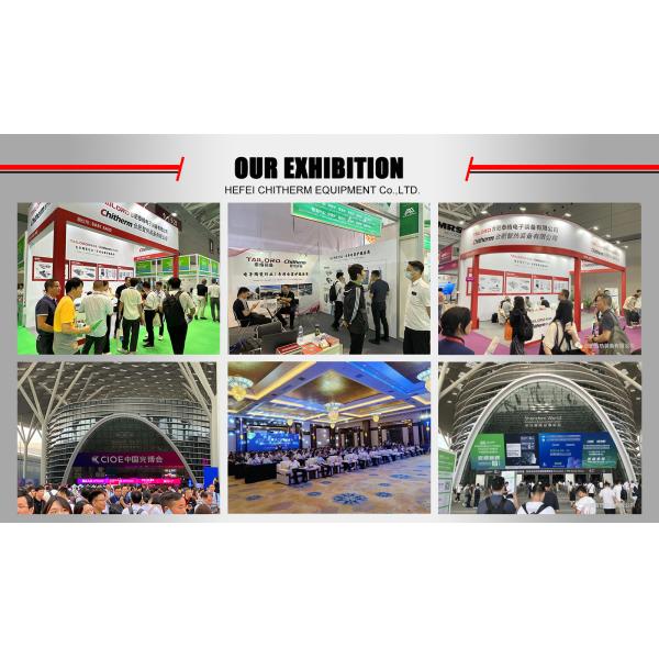 Detailed view of thermocouple connections and monitoring ports