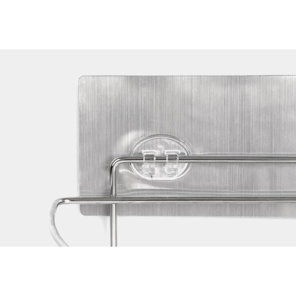 WGO Corner Shower Caddy Suction 30cm Wide ISO 9001 Corner Shower Storage
