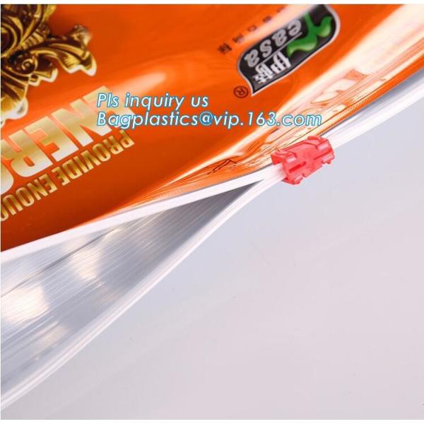 side gusset slider 15 kg pet food bag with slider zip, dog food packaging bag with slider seal, dog treat packaging supp