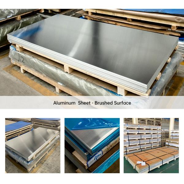 5mm 10mm Aluminium Alloy Sheet Plate Mill Edge 5083 5754 7075