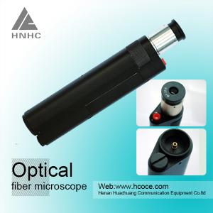 China optic fiber inspection microscope 400X fiber optic microscope fiber optic measuring microscope on sale