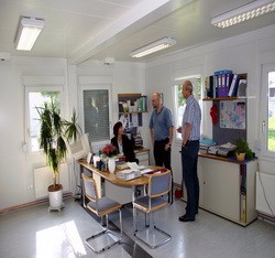 2017 high quality Beautiful Modern Office Container House For Sale