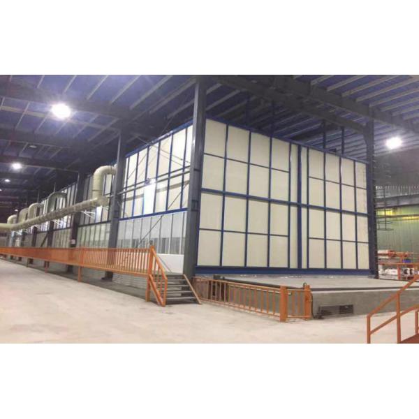 Running Speed 10-20m/Min Hot Dip Galvanizing Machine Steel Substrate With Cooling Tank