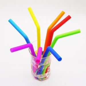LFGB Eco Reusable Customized Silicone Collapsible Straws