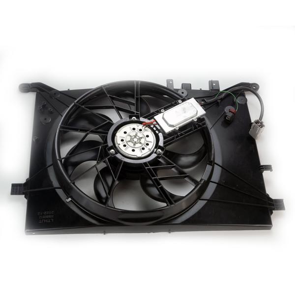 Electric Fan Assembly Car Electrical Cooling System Cooling Fan Radiator For Volvo 30680512