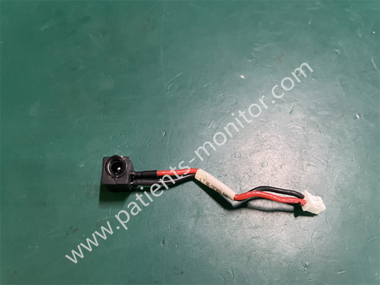 Original Medical Parts of Mindray N1 monitor power interface with silicone sleeve wiring 009-008383-00-2