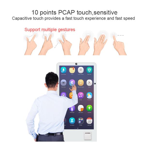 Vertical TFT 360cd/M2 Floor Standing Digital Signage