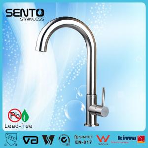 Fashion single lever STAINLESS STEEL kitchen mixer with cheap price