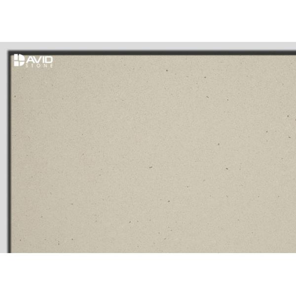 Light Green Artificial Quartz Countertop Slabs High Temperature Resistance