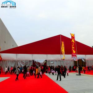 China Transparent Outdoor Exhibition Event Tent with UV Protected Tarpaulin on sale