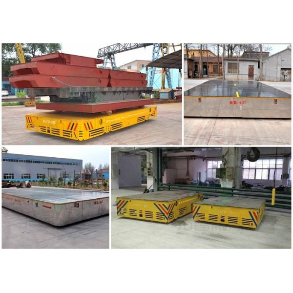 40t Electric Trackless Transport Platform For Metal Parts Handling In Foundry Plant