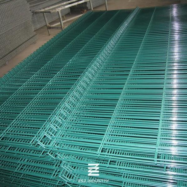 PVC Coated 3D Welded Wire Mesh Fence Panels 1530mm X 2500mm For Garden Fence