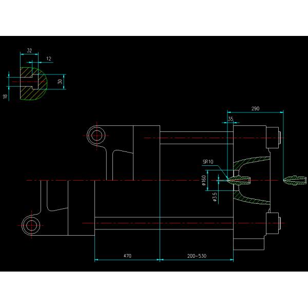 220 Ton PP / PE Plastic Injection Molding Machine with Saving Energy Servo Motor