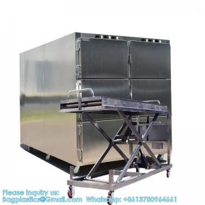 China 6 Rooms Dead Body Refrigerator Morgue Freezer Mortuary Equipment Morgue Coffin 6 Rooms Dead Body Freezer on sale