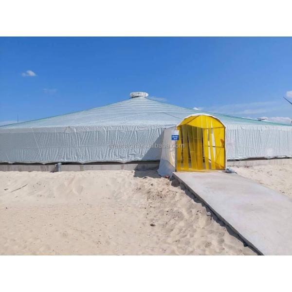 Sturdy PVC Tarpaulin Fish Tank 30 Meters For Large Aquaculture Operations
