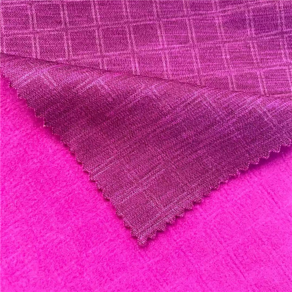 100 Polyester Cationic Ripstop Jersey Bonded Fabric For Jacket 100D 300gsm 150cm Water Windproof