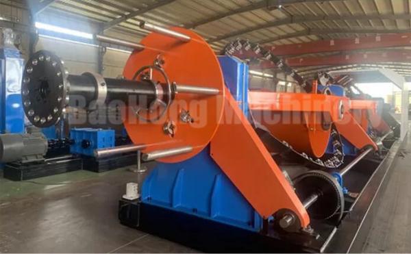 ISO Standard Wire Cable Stranding Machine For 100 Mm ACSR High Rotating Speed