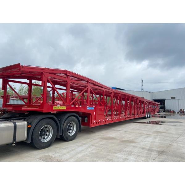 3 Axles Double Classis Car Carrier Transport Cars Semi Trailer with Affordable Cost
