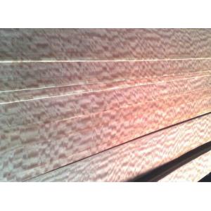 Sliced Natural Figured Makore Wood Veneer Sheet