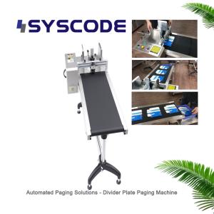 Quality Automated Paging Machine Three Phase Paper Feeder Machine 180W Power for sale