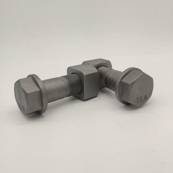 Komatsu Excavator Track Shoe Bolts And Nuts 19x65 20x65 24x75 Grade 12.9