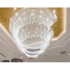 Quality Art high end Modern Acrylic Chandelier For Luxury Residences for sale