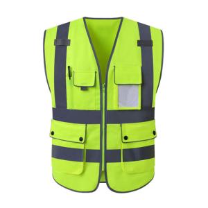 Special Features Road Construction Safety Vest with Waterproof and Reflective
