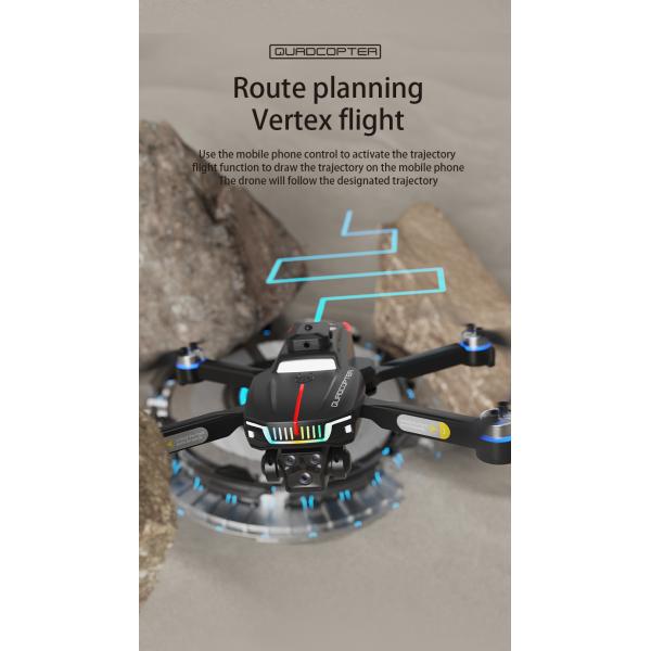 Upgrade Your Drone Game with Intelligent Drone Three Camera System and Black Technology 1KM Image Transmission Distance