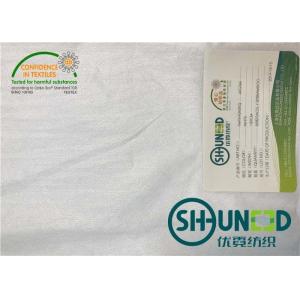 Quality 80% Tencel 20% Bamboo Nonwoven Fabric With Smooth Handfeeling for sale