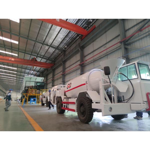 WC4BJ 4cbm Coal Mine Explosion-Proof Underground Construction Concrete Mixer Truck