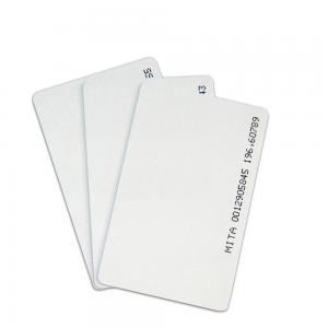 China Rfid Thick Mango Em Id Card White 125khz Clamshell Em4100 Tk4100 on sale