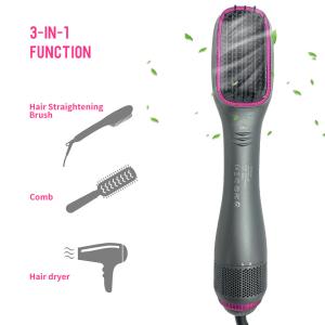 Quality Ihongsen Adjustable Temperature Hair Dryer Brush For Natural Hair for sale