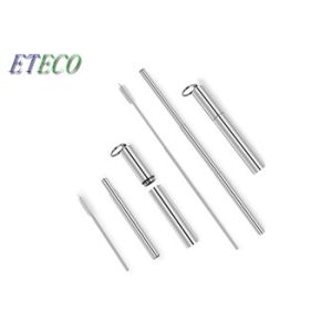 Quality Environmentally Friendly Stainless Steel Milkshake Straws Unbreakable for sale