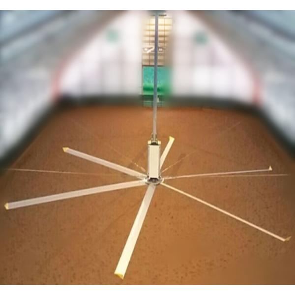 16ft HVLS Large warehouse air ventilation Industrial Ceiling Fan Cooling 220V 60Hz power