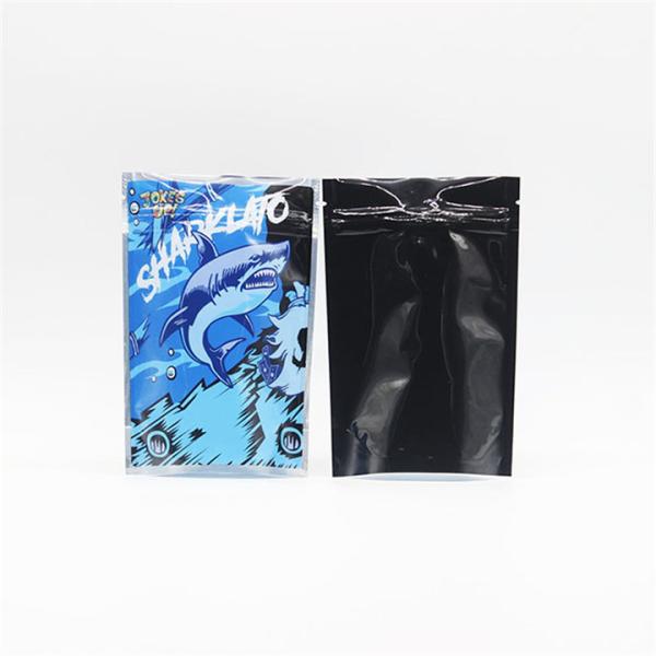 Weed Bag Aluminum Foil Candy Gummies Packaging Customized Plastic Bag for marijuana and tobacco