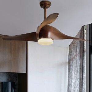 Vintage led Ceiling Fan With Lights Remote Control Inverter decorations Lights