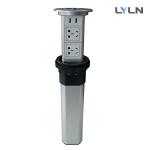 Anti Collision Motorized Retractable Table Socket With Wireless Charger