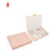 Large Embossing Leather Stacker Paper Jewelry Gift Boxes Luxury Jewellery