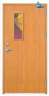 Buy ABNM-MF02 fireproof wooden door at wholesale prices