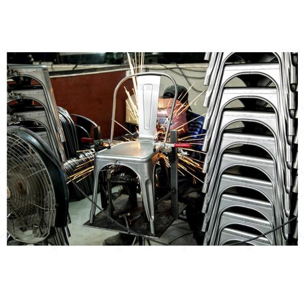 Foldable Wooden Dining Room Chairs With Metal Legs Multi Color Optional