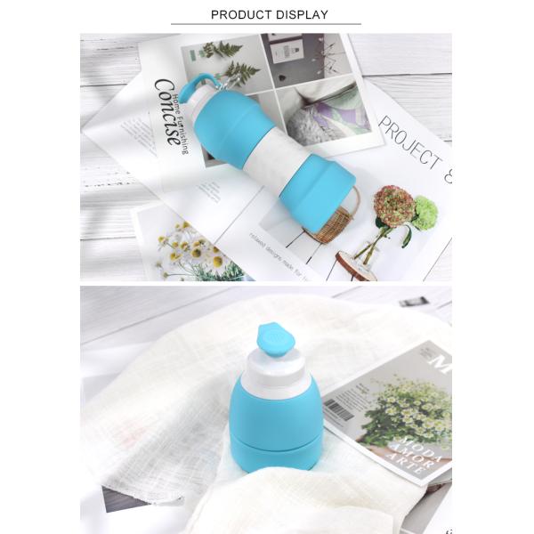 20.4 Floz Filter Collapsible Silicone Water Bottles