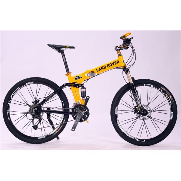 High quality OEM logo Shimano hidraulic disc brake 30 speed aluminium alloy folding travel mountain bicycle