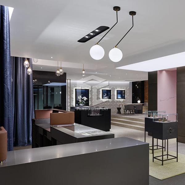 T4 Led Light Dedicated Jewellery Store Showcase TUV Diamond Jewelers Display