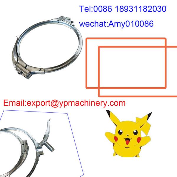 Galvanized Heavy LMG250 Quick Release Pipe Clamp