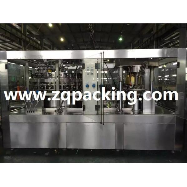 Fully Automatic 250ml aluminum can filling machine 2 in 1 filling machine canning machine