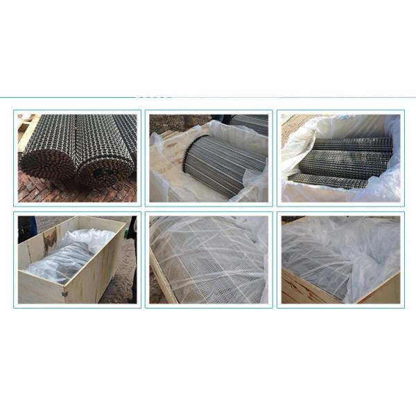 Herringbone Conveyor Wire Belt SS316 1.00mm Thickness anti oxidation